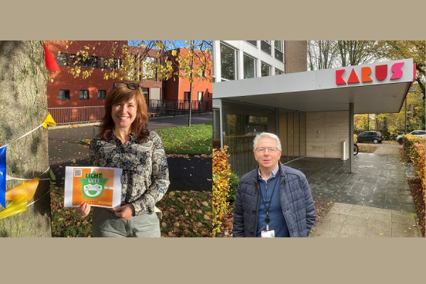Nancy Van Droogenbroeck – preventieadviseur Sint-Lodewijk & Dirk Focquet - Manager Infrastructuur Karus